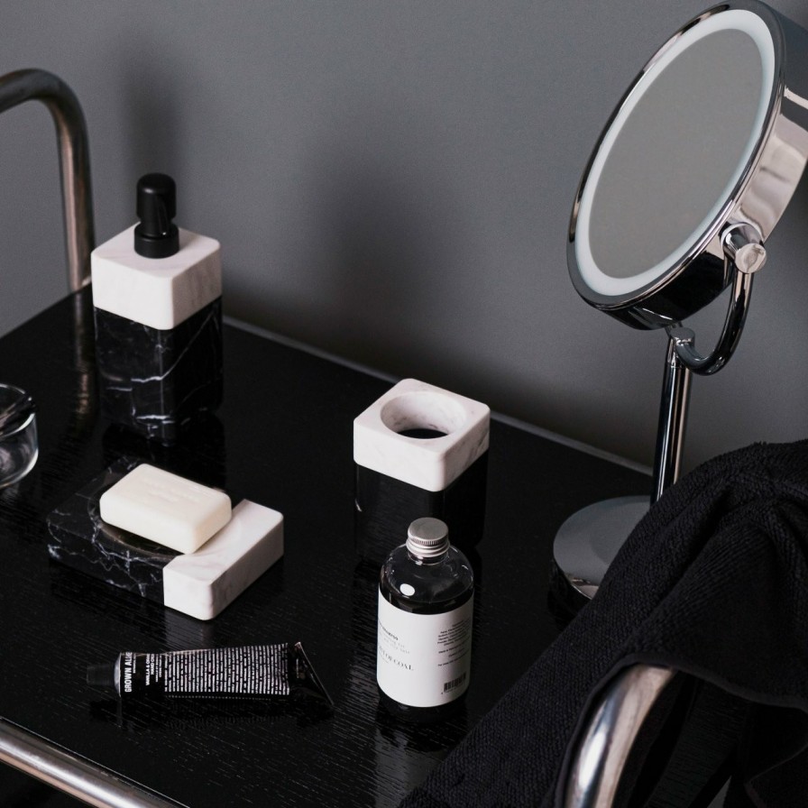 Accessoires MÖVE | Black & White Toilettenburste(Black/Snow)