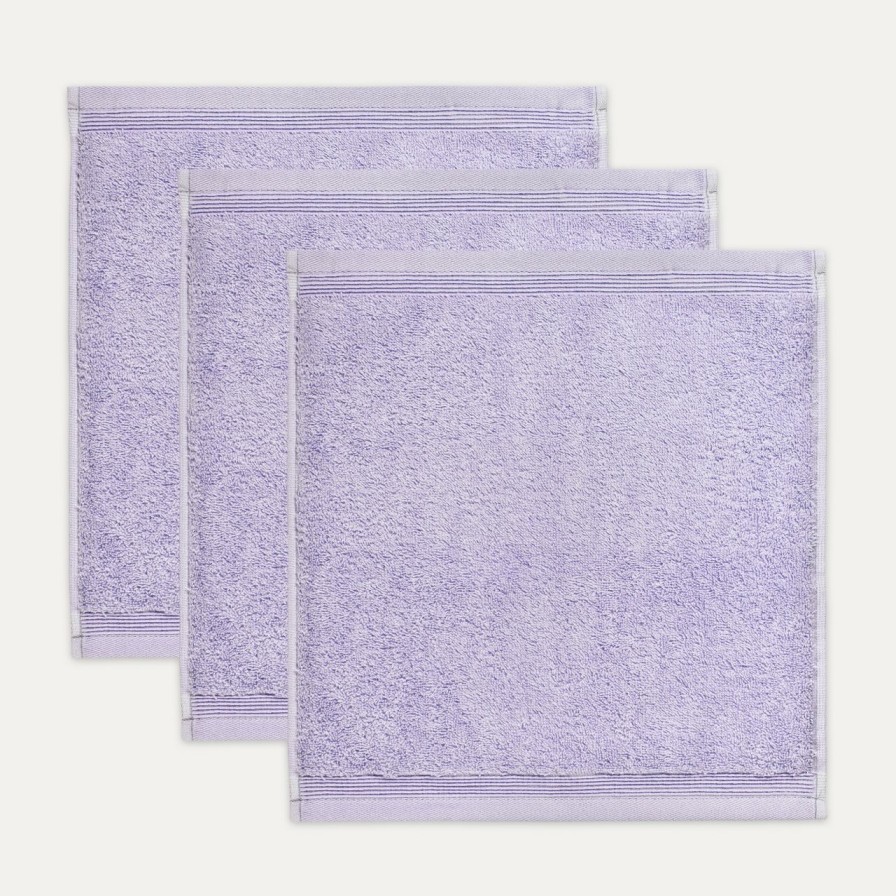 Handtucher MÖVE | Superwuschel Seiftuch 3X30X30 Cm(Lilac)