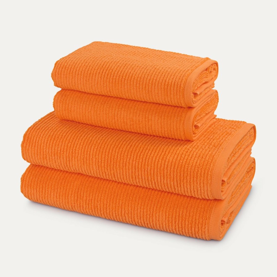 Handtucher MÖVE | Elements Handtuchset 4-Tlg(Orange)