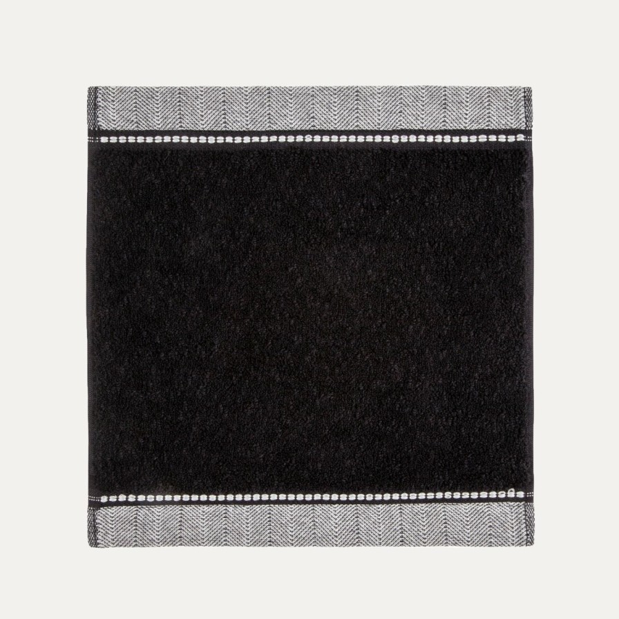 Handtucher MÖVE | Brooklyn Seiftuch 30X30 Cm(Black)