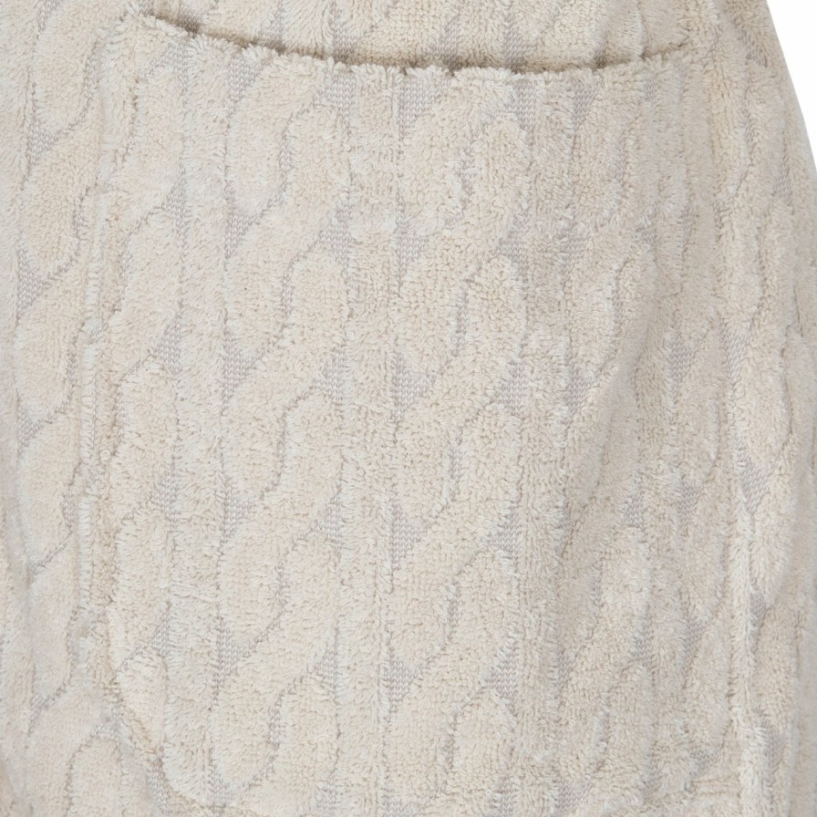 Bademantel MÖVE | Cosy Knits Kapuzenmantel Beige(Nature/Cashmere)