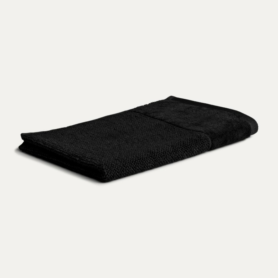 Handtucher MÖVE | Bamboo Luxe Gastetuch 30X50 Cm(Black)