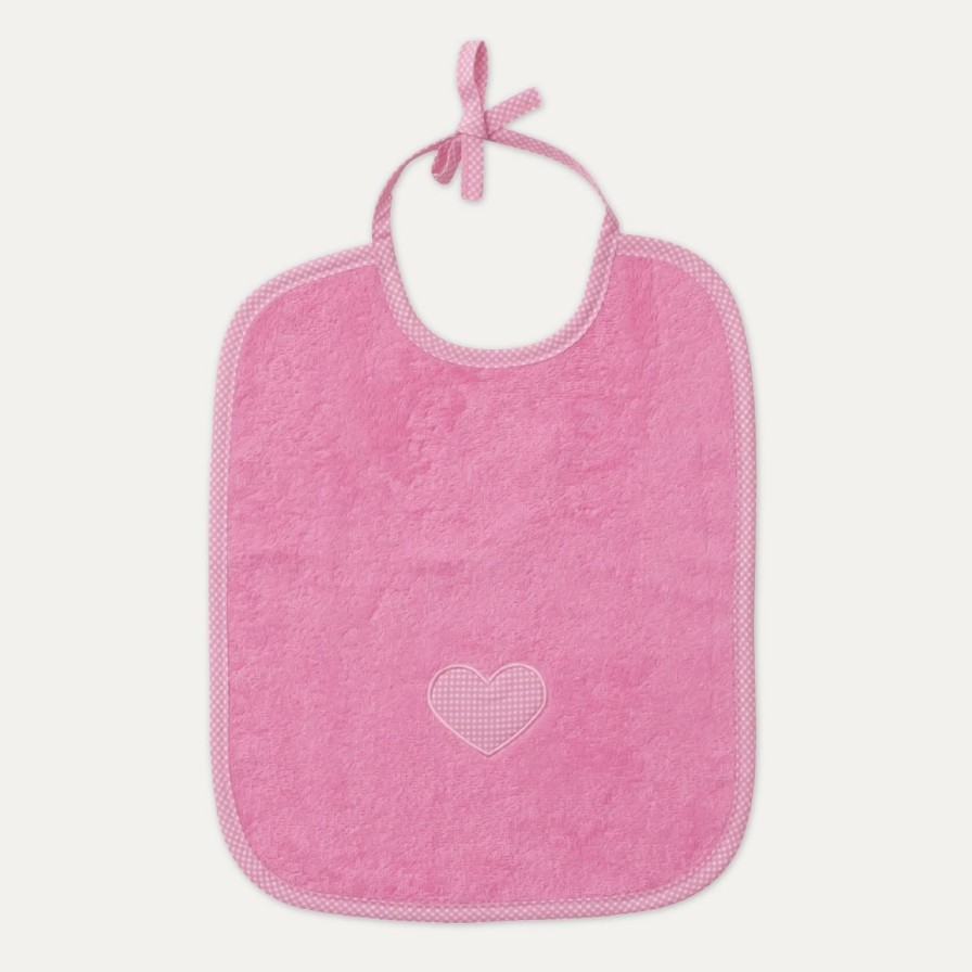 Handtucher MÖVE | Hearts Latzchen 29X34 Cm(Flamingo)