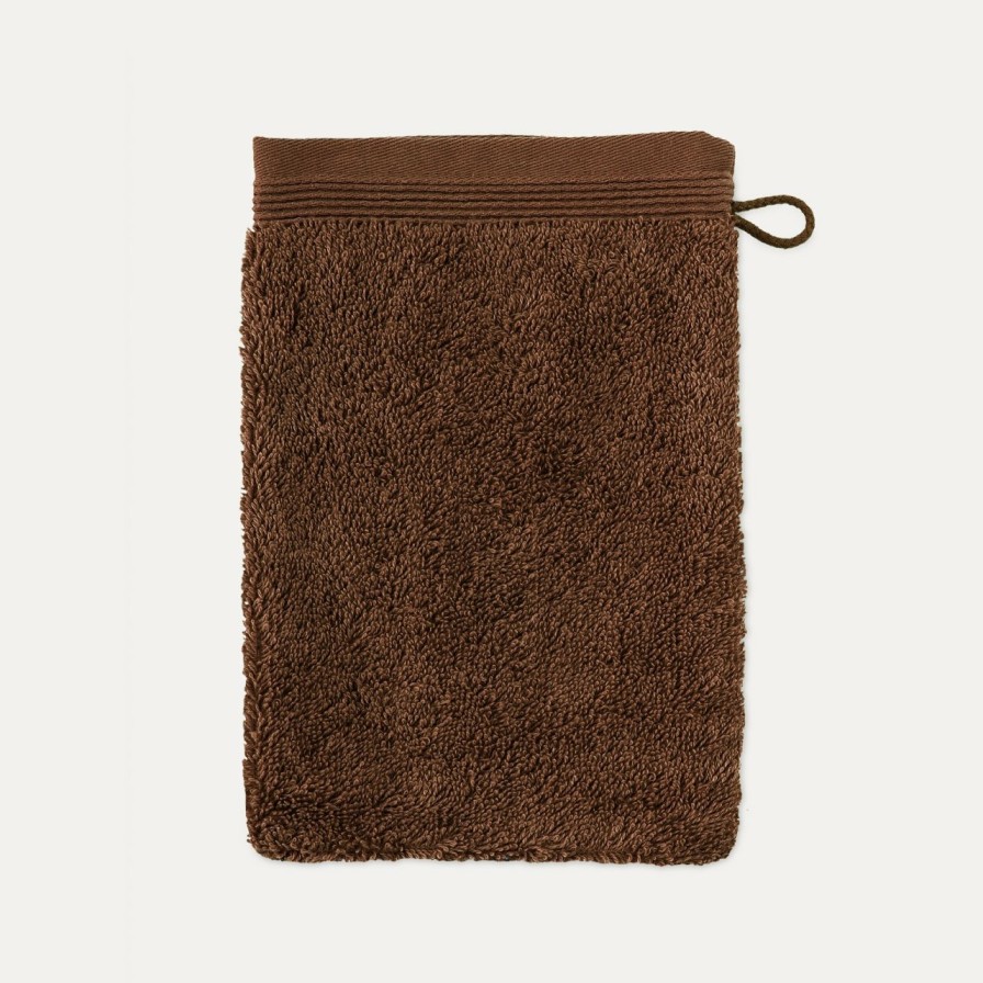 Handtucher MÖVE | Superwuschel Waschhandschuh 20X15 Cm(Java Brown)