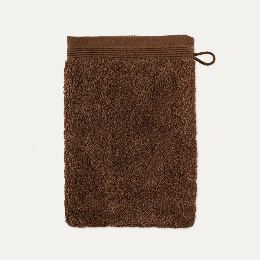 Handtucher MÖVE | Superwuschel Waschhandschuh 20X15 Cm(Java Brown)