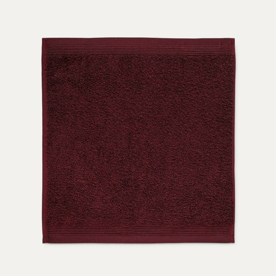 Handtucher MÖVE | Superwuschel Seiftuch 30X30 Cm(Burgundy)