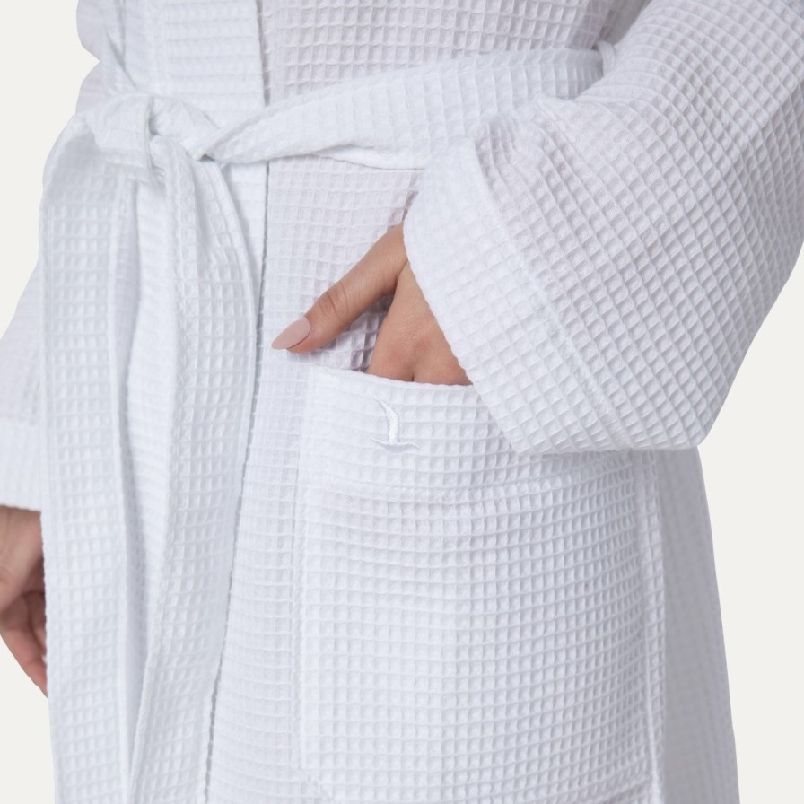 Bademantel MÖVE | Homewear Kimono Weis(Snow)