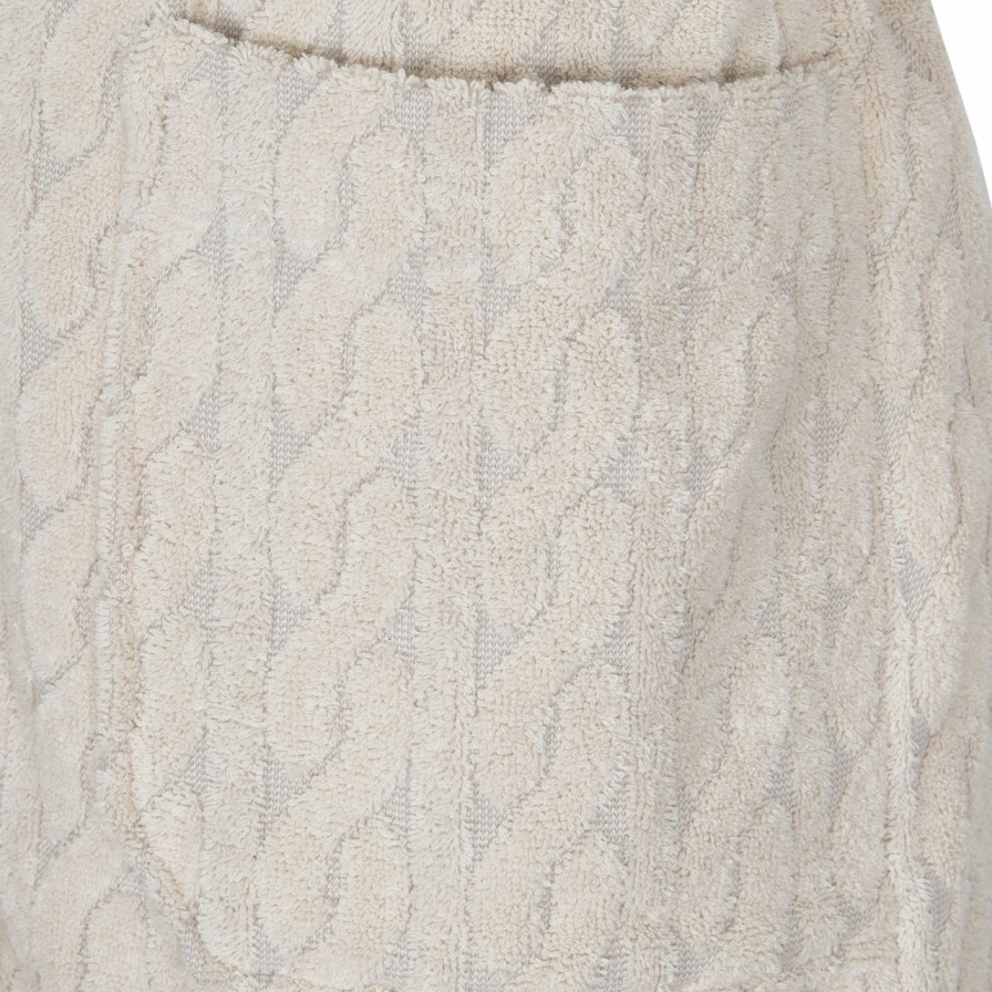 Bademantel MÖVE | Cosy Knits Kapuzenmantel Beige(Nature/Cashmere)