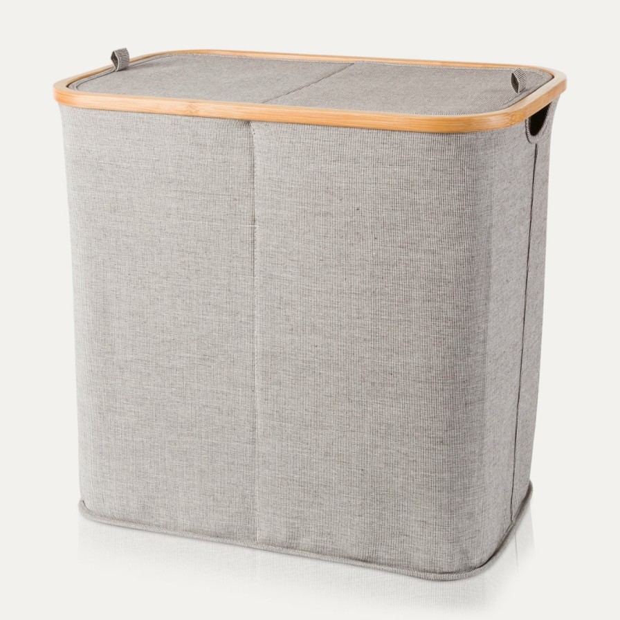 Accessoires MÖVE | Bamboo Waschetruhe(Grey)