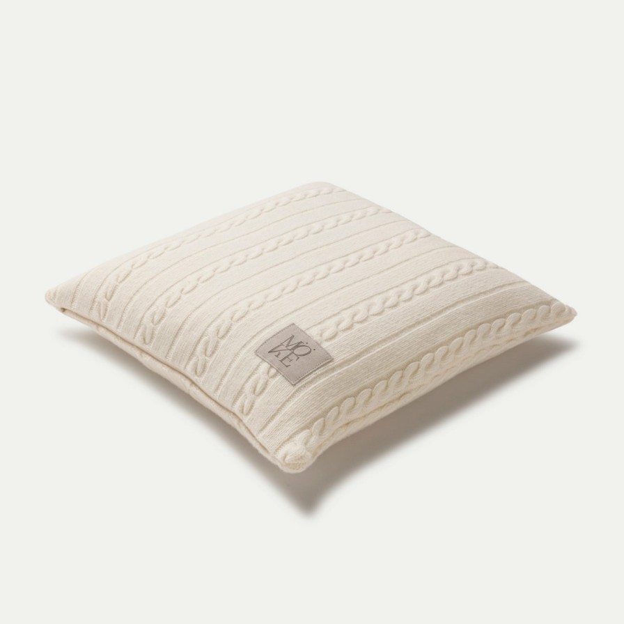 Accessoires MÖVE | Cosy Knits Kissen 40X40 Cm(Beige)