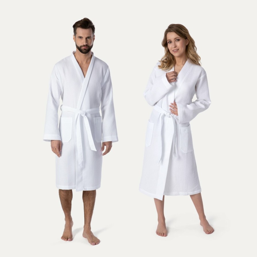 Bademantel MÖVE | Homewear Kimono Weis(Snow)