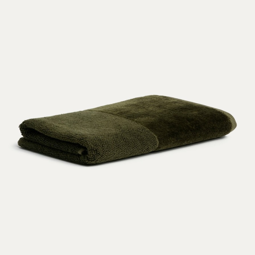 Handtucher MÖVE | Bamboo Luxe Duschtuch 80X150 Cm(Olive)