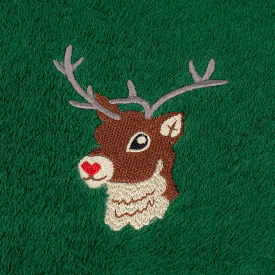 Handtucher MÖVE | X-Mas Rudolph Handtuch 50X100 Cm(Forest)